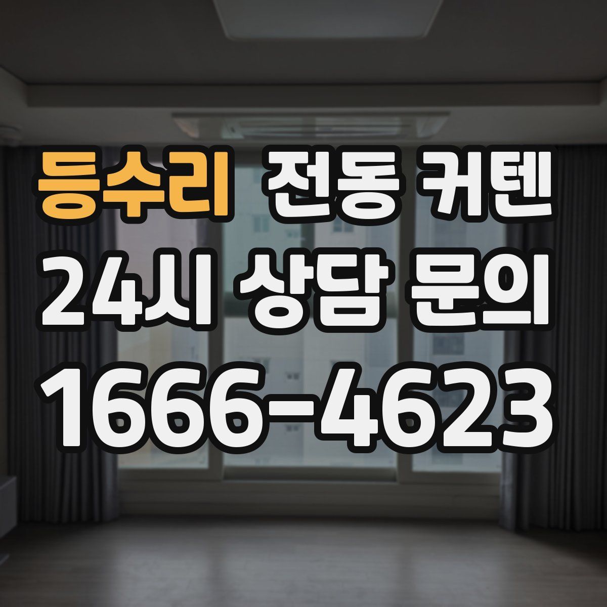 등수리 전동 커텐