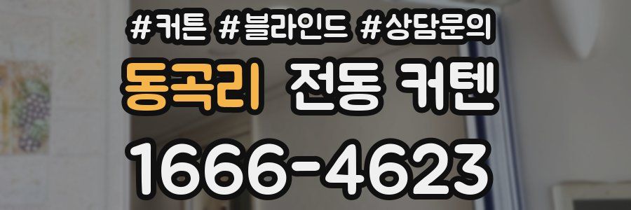 동곡리 전동 커텐