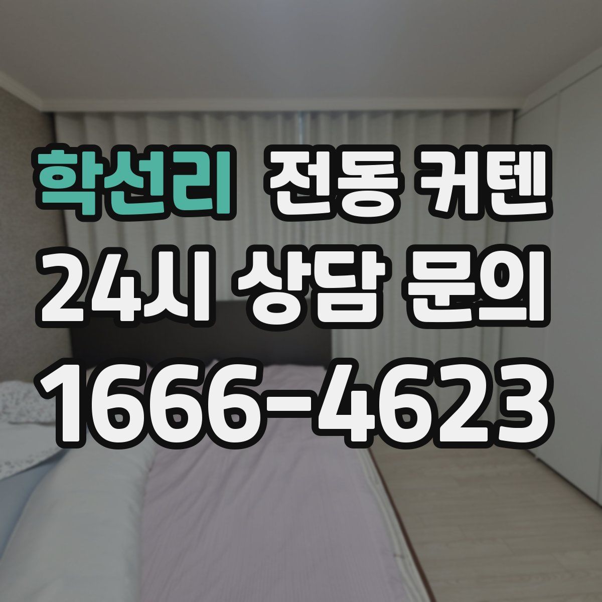 학선리 전동 커텐