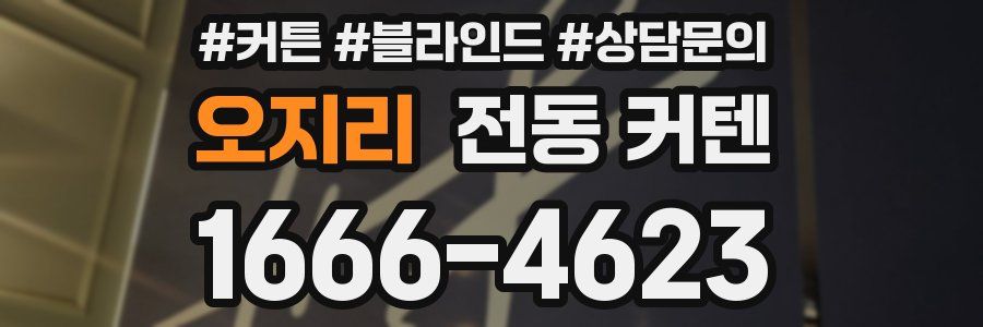 오지리 전동 커텐