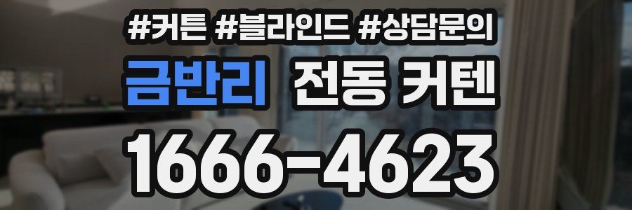 금반리 전동 커텐