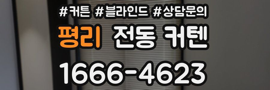 평리 전동 커텐