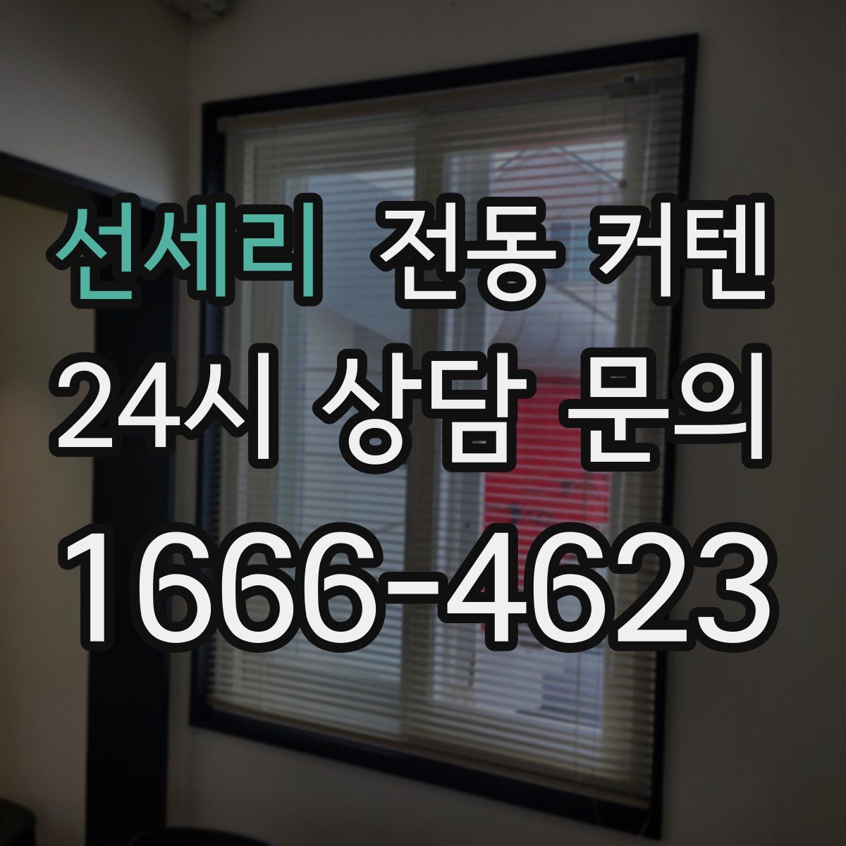 선세리 전동 커텐
