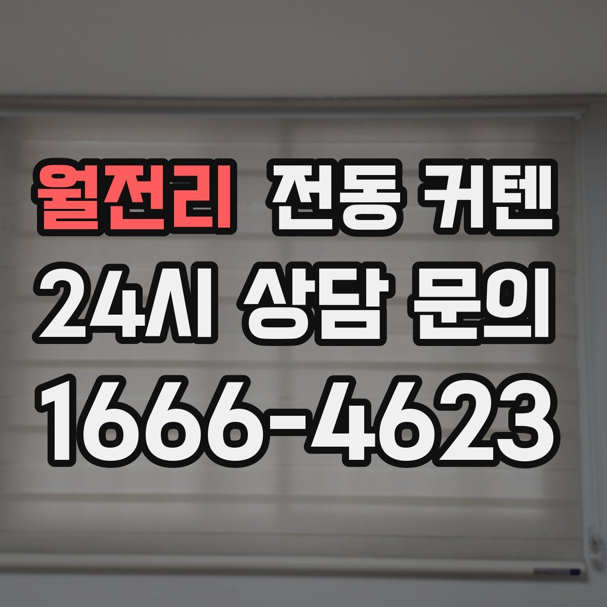 월전리 전동 커텐