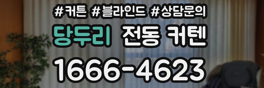 당두리 전동 커텐