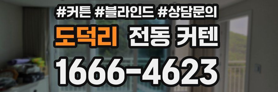 도덕리 전동 커텐