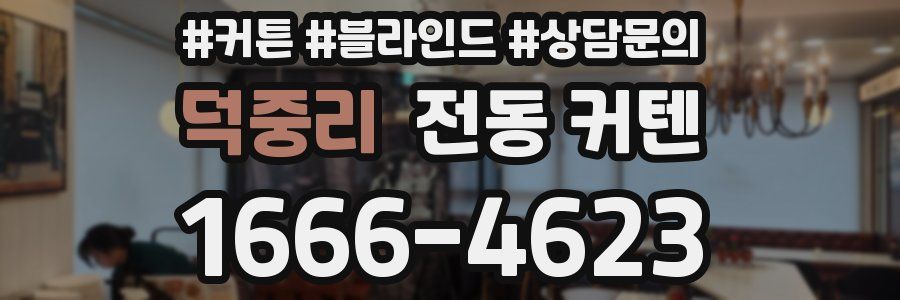 덕중리 전동 커텐