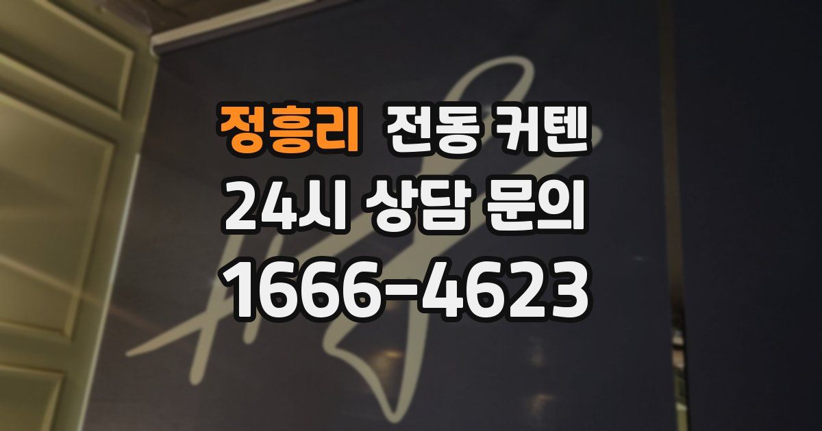 정흥리 전동 커텐