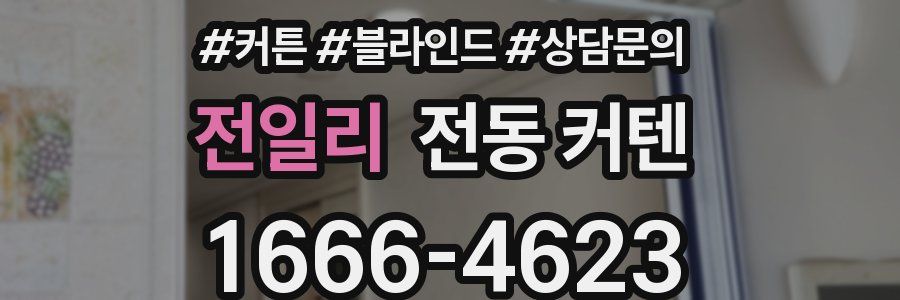전일리 전동 커텐
