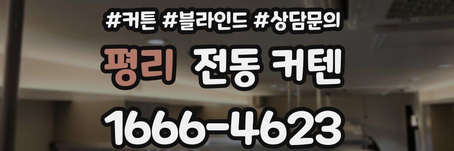 평리 전동 커텐