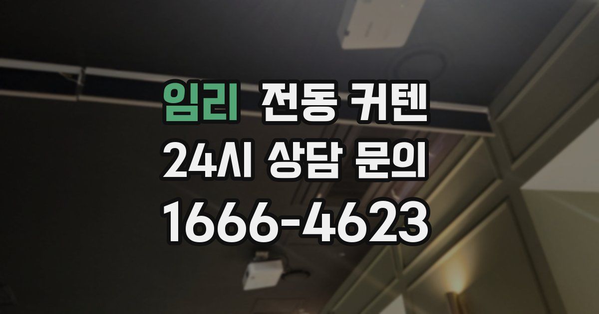 임리 전동 커텐