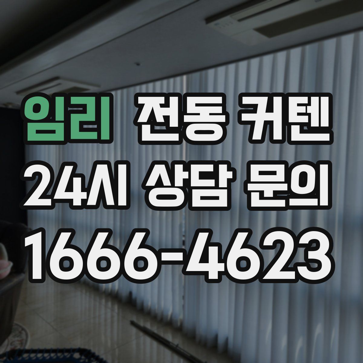 임리 전동 커텐