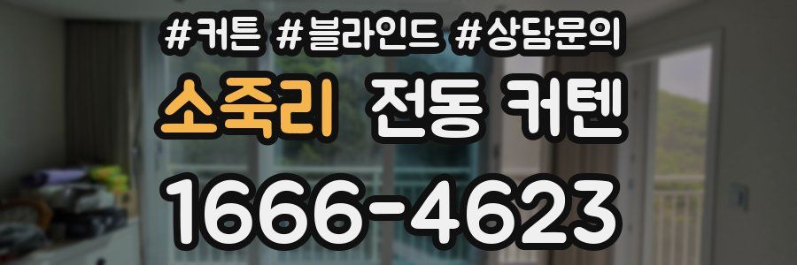 소죽리 전동 커텐