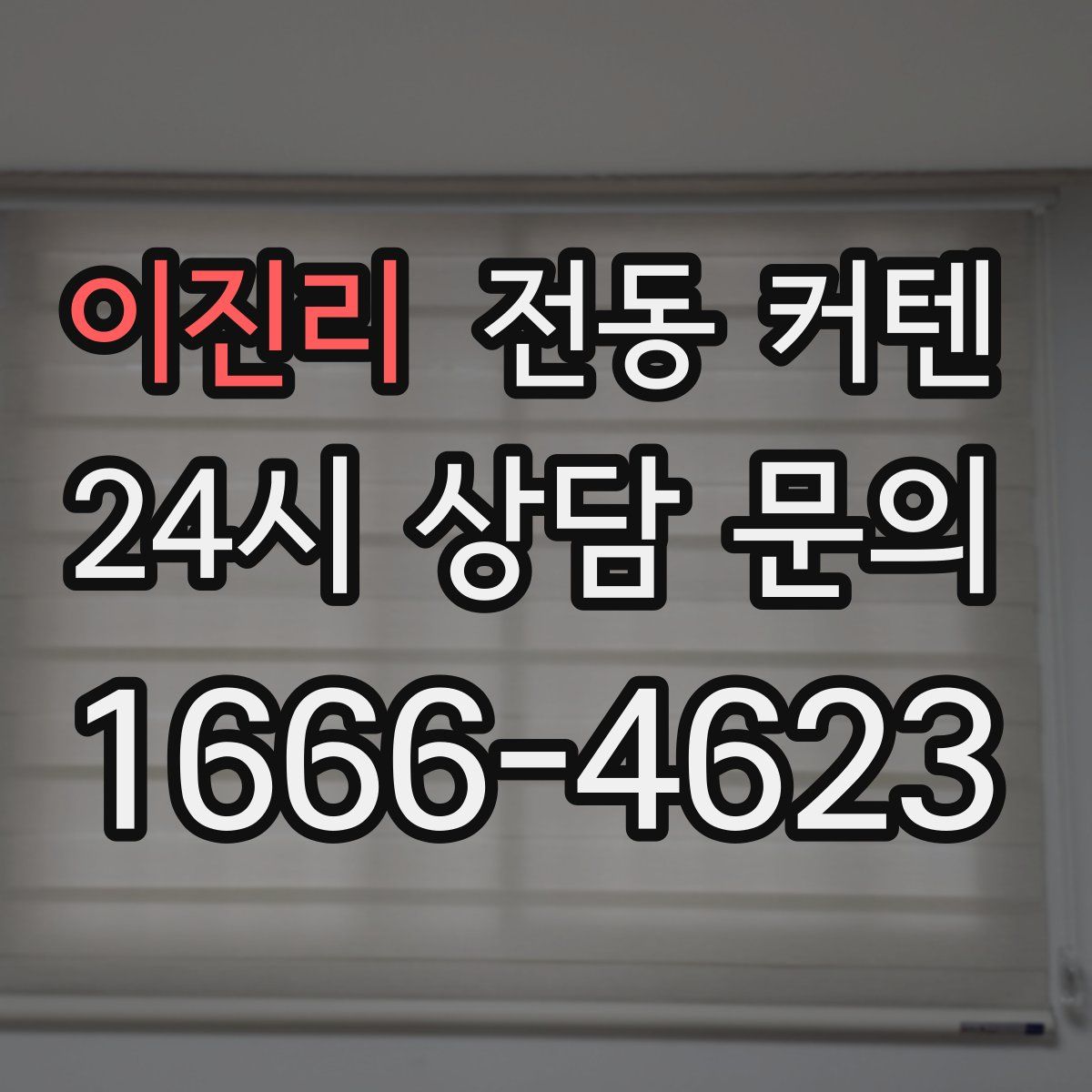 이진리 전동 커텐