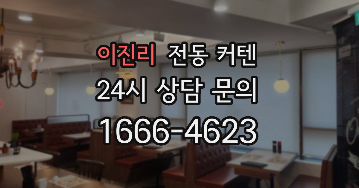 이진리 전동 커텐