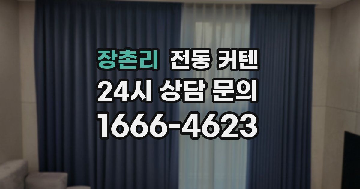 장촌리 전동 커텐