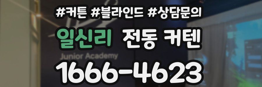 일신리 전동 커텐