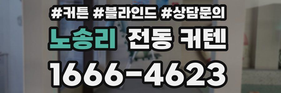 노송리 전동 커텐