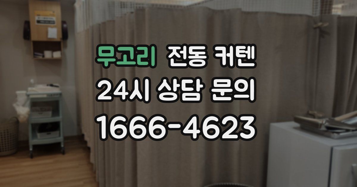 무고리 전동 커텐