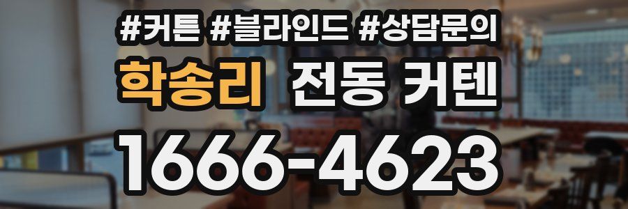 학송리 전동 커텐