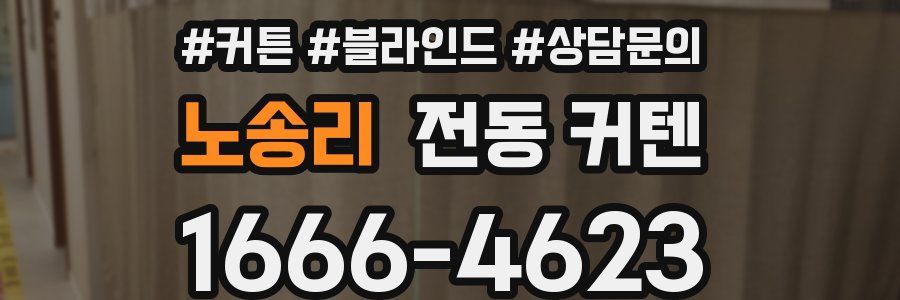 노송리 전동 커텐