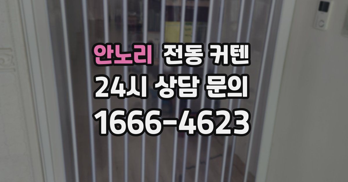 안노리 전동 커텐