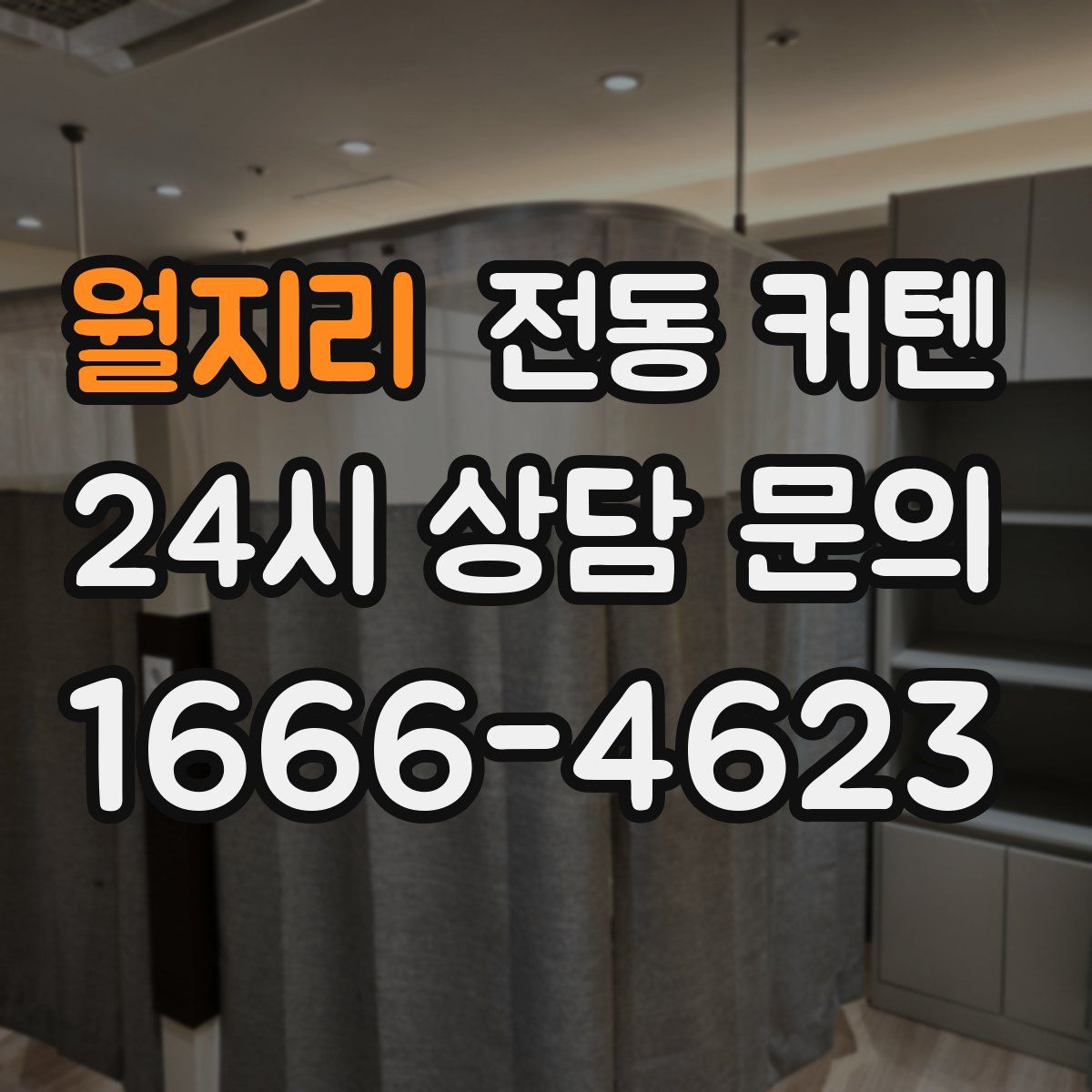 월지리 전동 커텐