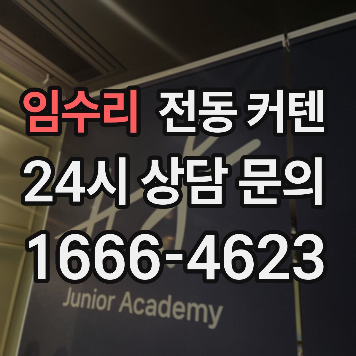 임수리 전동 커텐