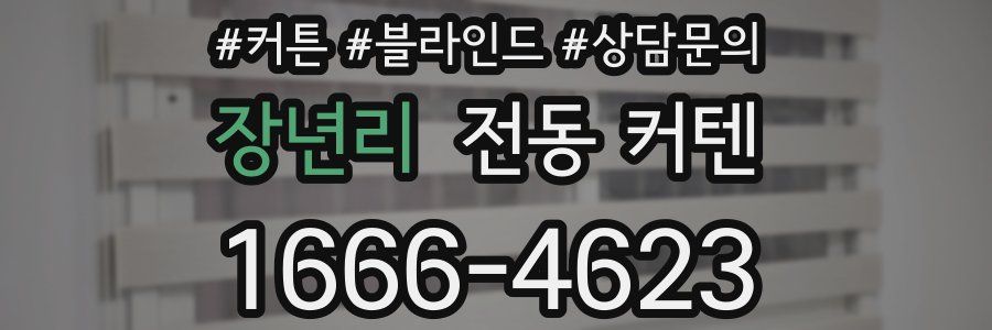 장년리 전동 커텐