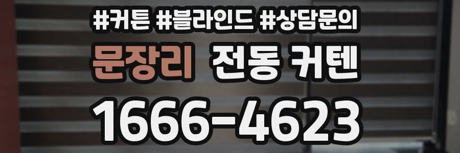 문장리 전동 커텐