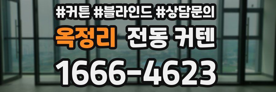 옥정리 전동 커텐