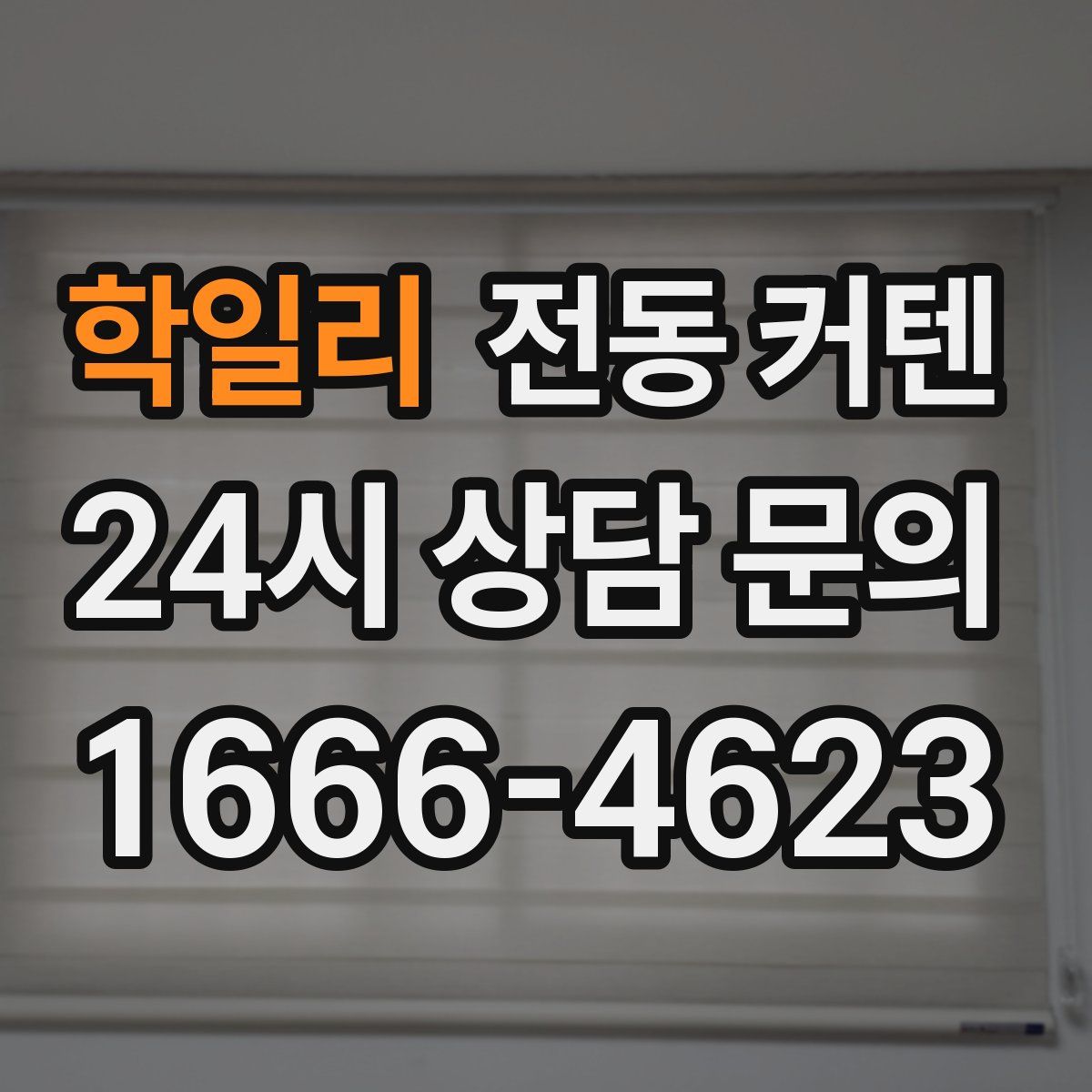 학일리 전동 커텐