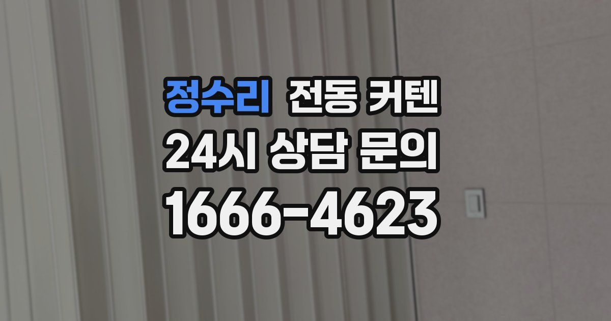 정수리 전동 커텐