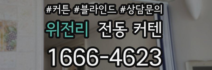 위전리 전동 커텐