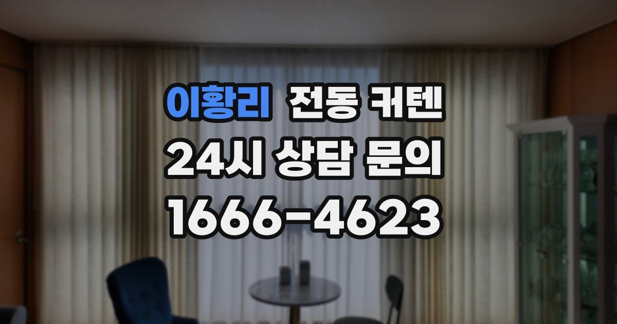 이황리 전동 커텐