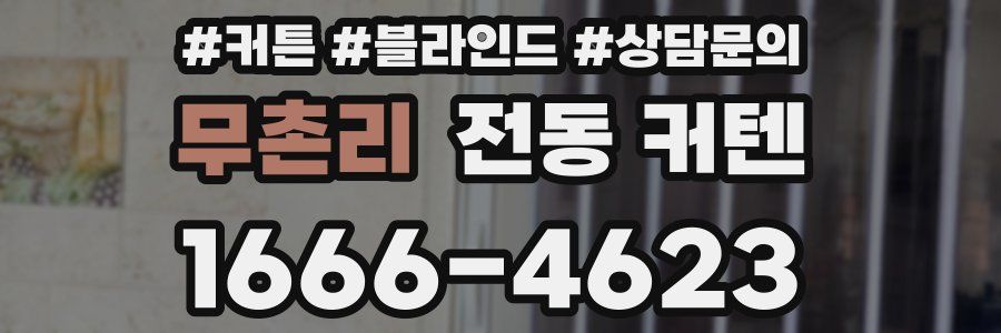 무촌리 전동 커텐