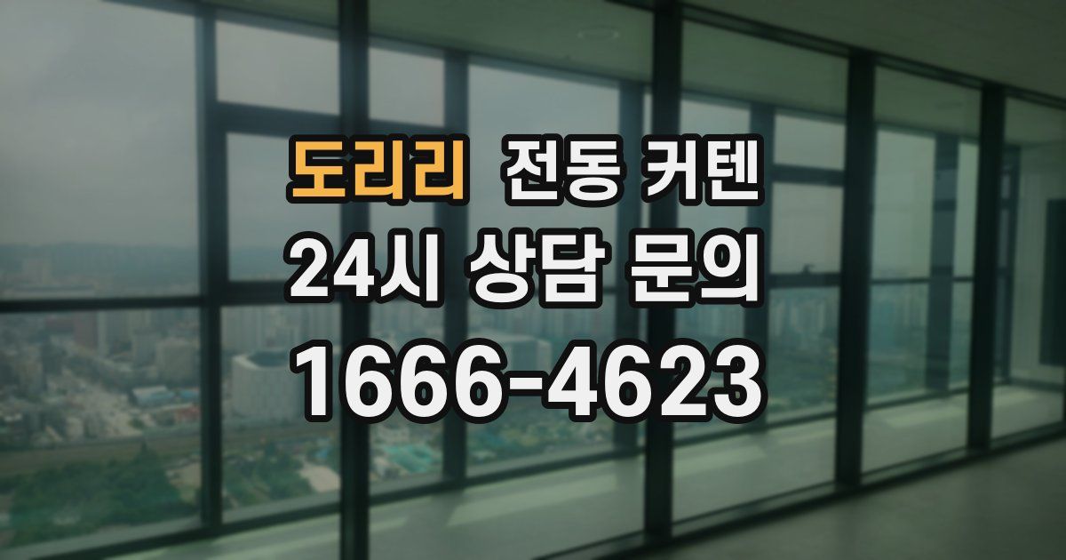 도리리 전동 커텐