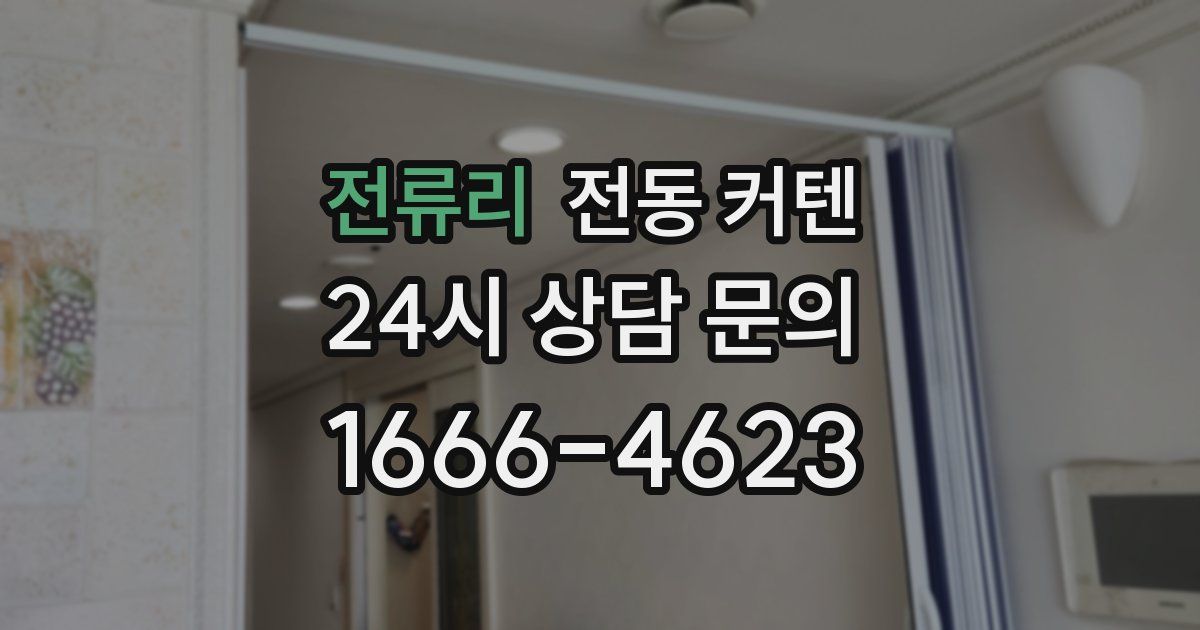 전류리 전동 커텐