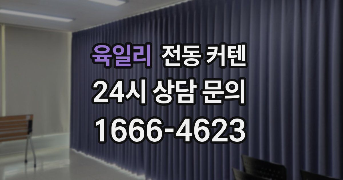 육일리 전동 커텐