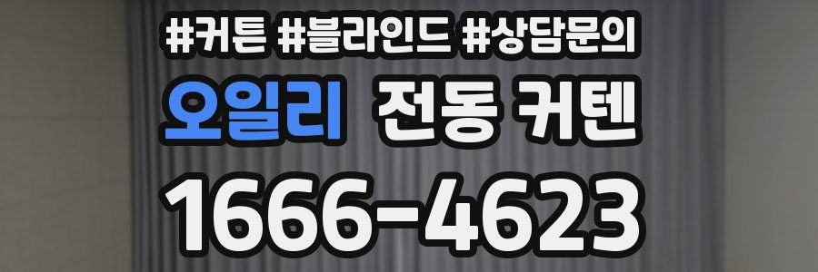오일리 전동 커텐