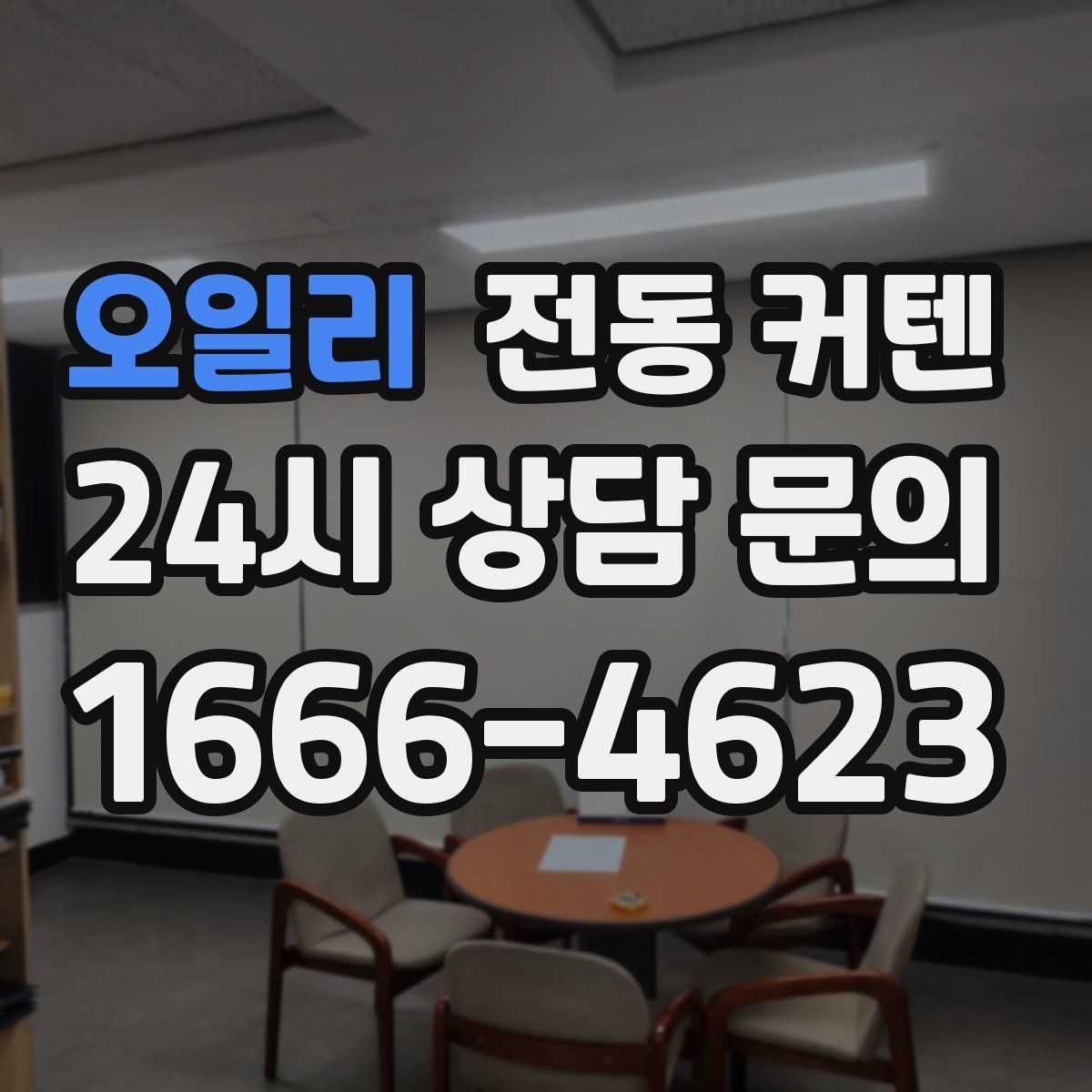 오일리 전동 커텐