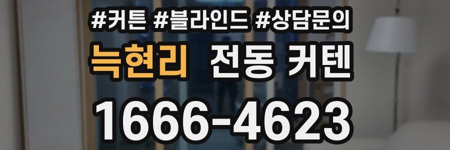 늑현리 전동 커텐