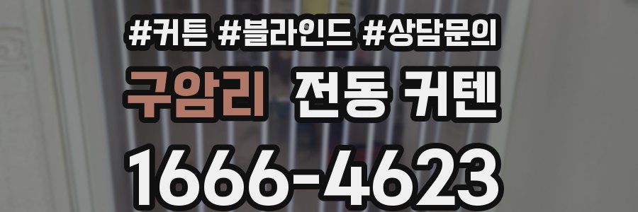 구암리 전동 커텐