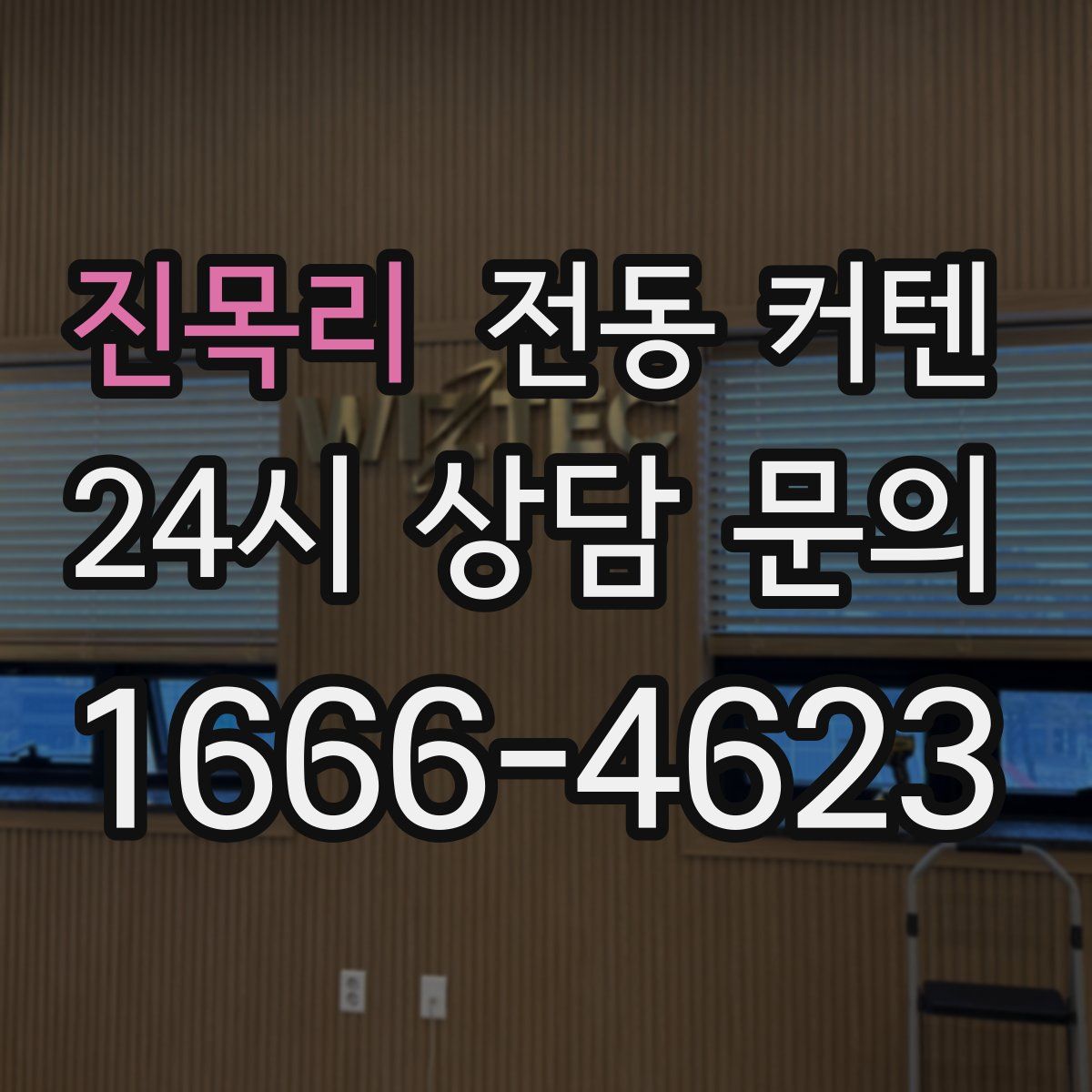 진목리 전동 커텐