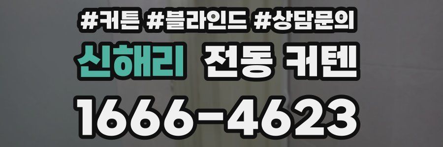 신해리 전동 커텐