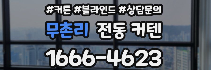 무촌리 전동 커텐