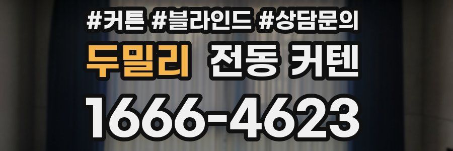두밀리 전동 커텐