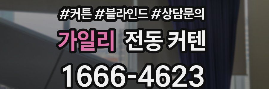 가일리 전동 커텐