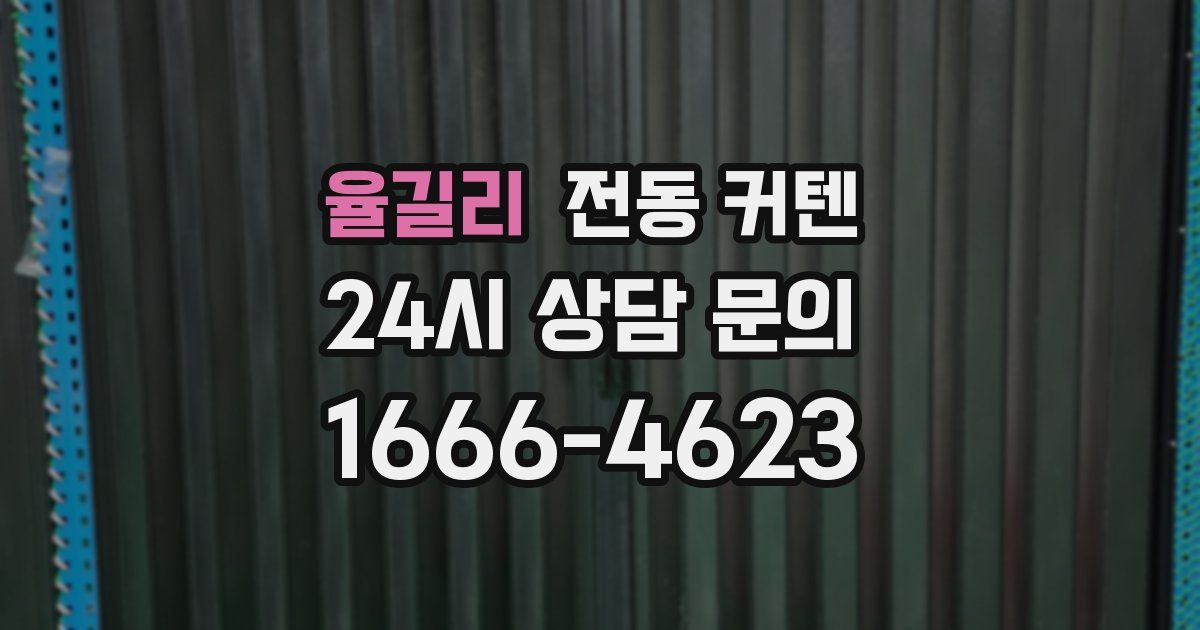 율길리 전동 커텐