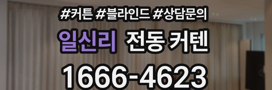 일신리 전동 커텐